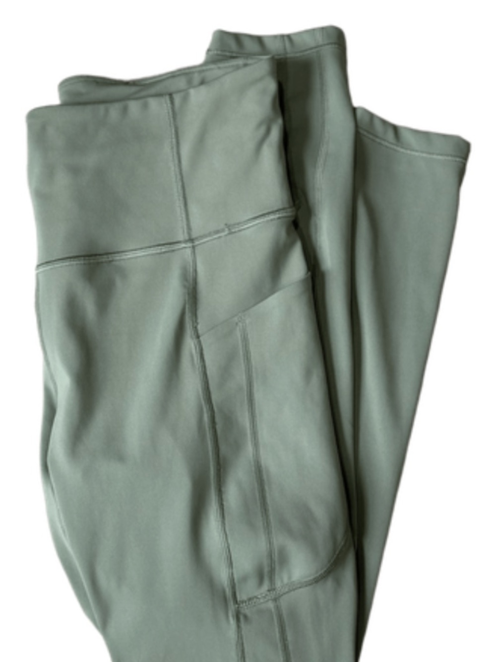 Athleta Ultimate Stash Pocket 7/8 Tight Legging Hi Rise Olive Green Size S/P - Picture 4 of 4